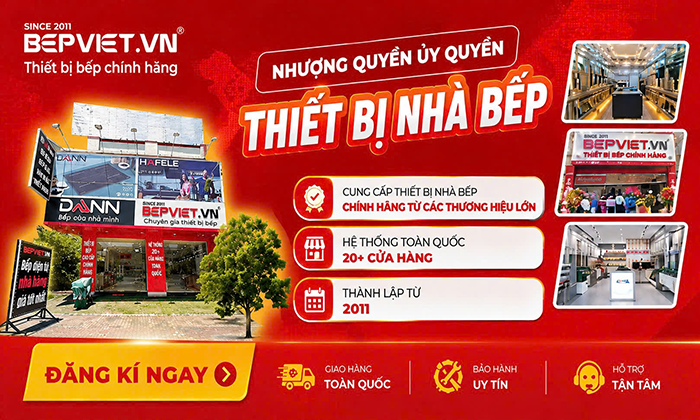 BEPVIET.VN NHƯỢNG QUYỀN, ỦY QUYỀN THƯƠNG HIỆU