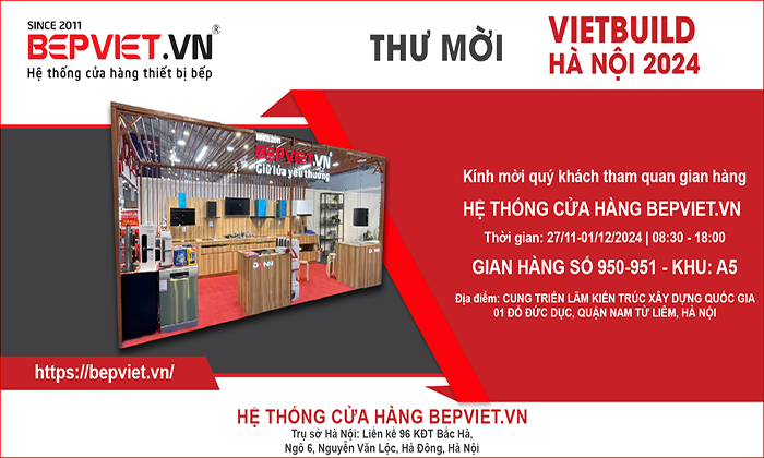 THƯ MỜI TRIỂN LÃM VIỆT BUILD THÁNG 11 TP.HÀ NỘI