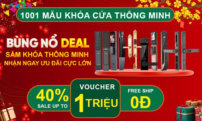 BIGSALE khóa cửa thông minh tại bepviet.vn