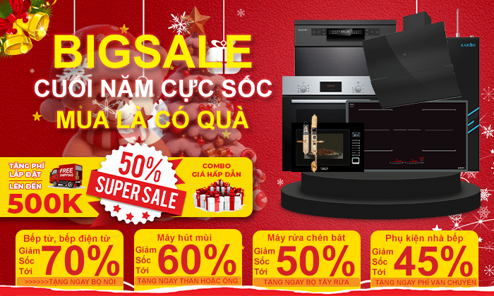 Bigsale cuối năm giá giảm cực sốc tại bepviet.vn