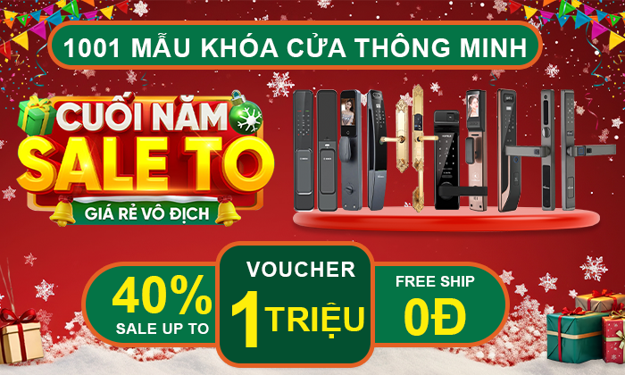 BIGSALE khóa cửa thông minh tại bepviet.vn