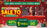 BIGSALE khóa cửa thông minh tại bepviet.vn