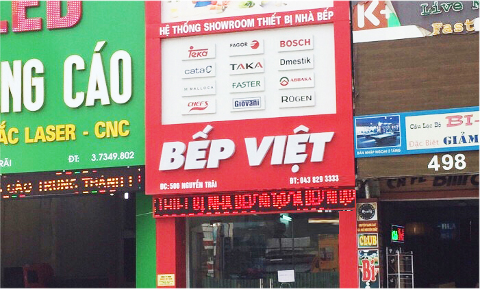 Đại lý máy hút mùi Faster uy tín giá rẻ nhất ở Hà Nội