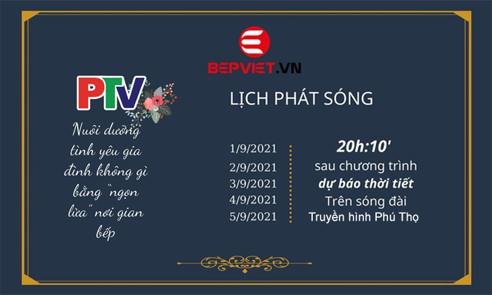 Truyền Hình Phú Thọ PTV Đưa Tin Bếp Việt - Bepviet.vn