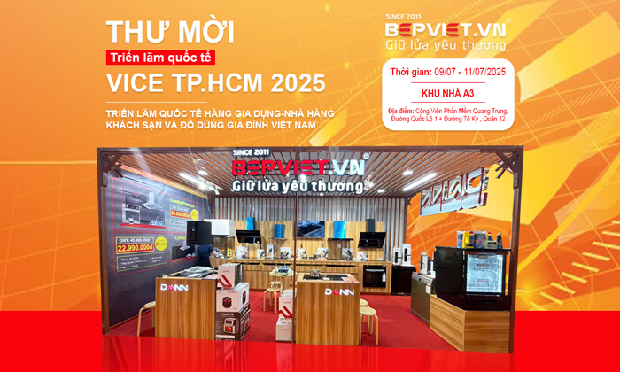BEPVIET.VN THAM DỰ TRIỂN LÃM QUỐC TẾ HÀNG GIA DỤNG-NHÀ HÀNG KHÁCH SẠN VÀ ĐỒ DÙNG VIỆT NAM