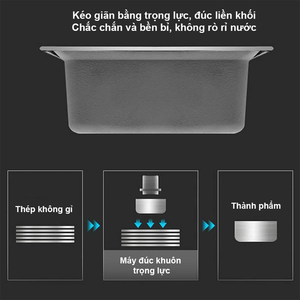 Chậu rửa Roslerer RL04-7545 NEW