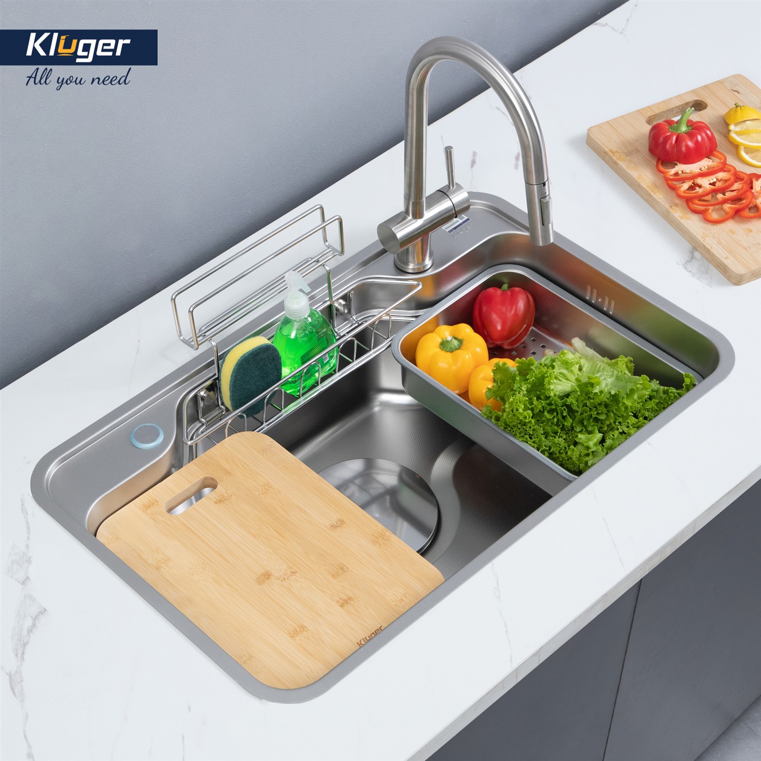 Chậu rửa bát Kluger Taka Series KF7848FS PLUS