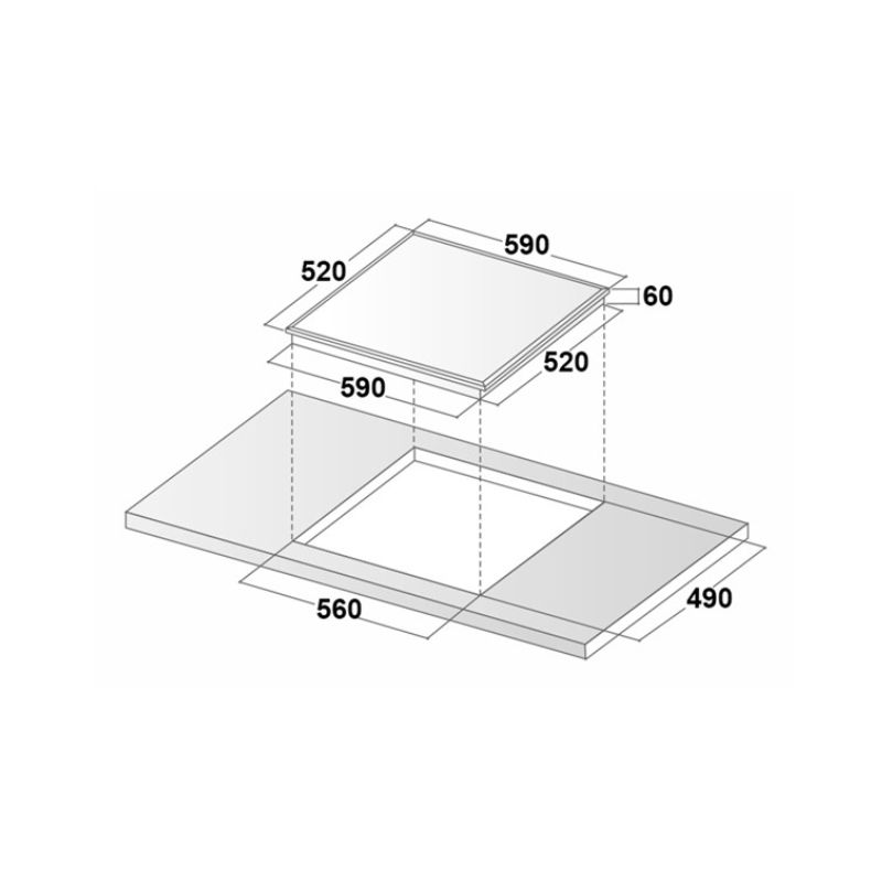 Bếp từ Binova BI-689GM