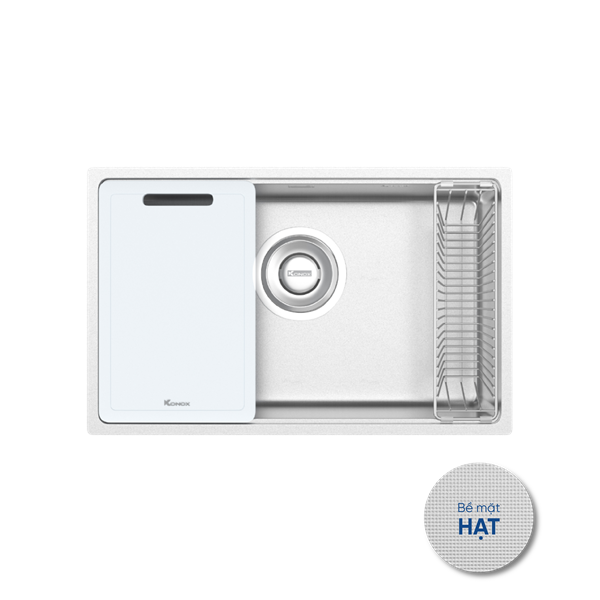 Chậu rửa bát chống xước phong cách Nhật Konox TARI 7648SR