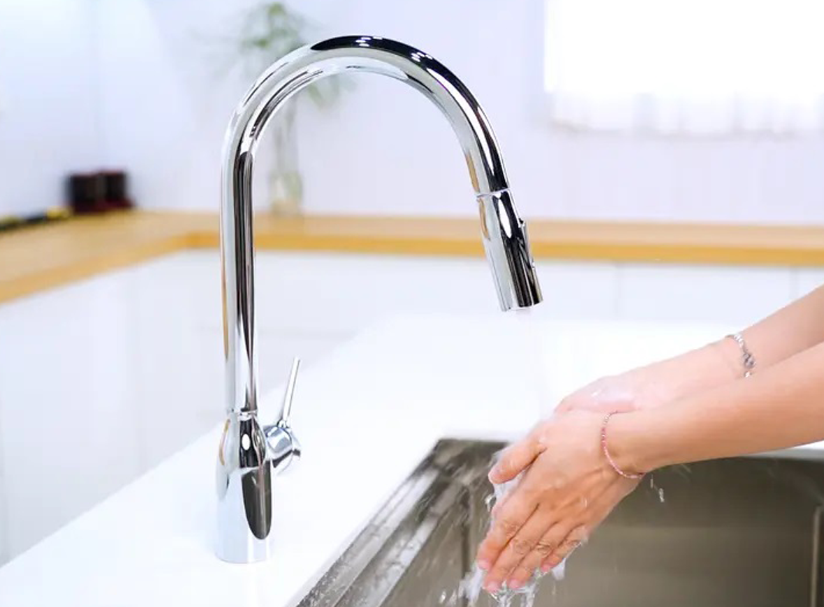 Vòi rửa bát dây rút Nobili MANIA NB305C