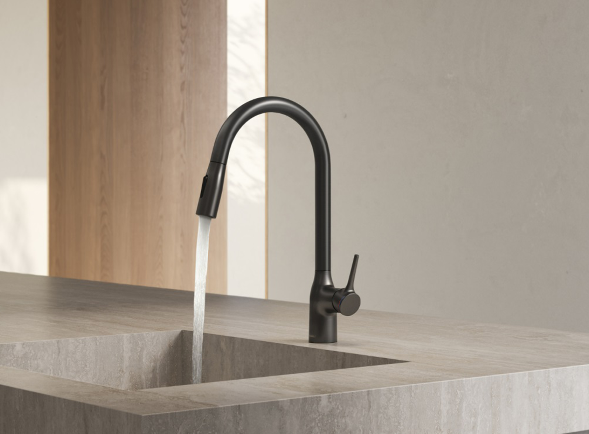 Vòi rửa bát dây rút Nobili MANIA NB308G