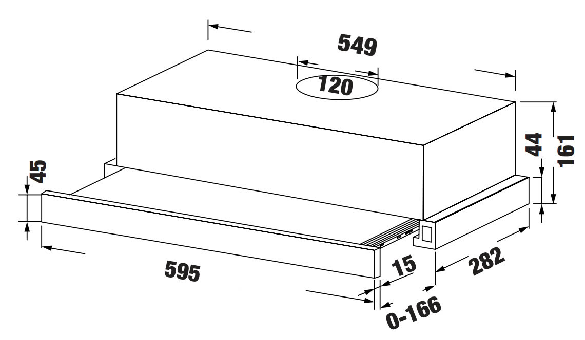 Máy hút mùi Kaff KF-TL60SH