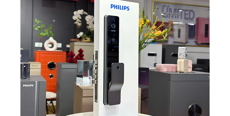Khóa cửa Philips DDL720-FVP-17HWS Face ID 