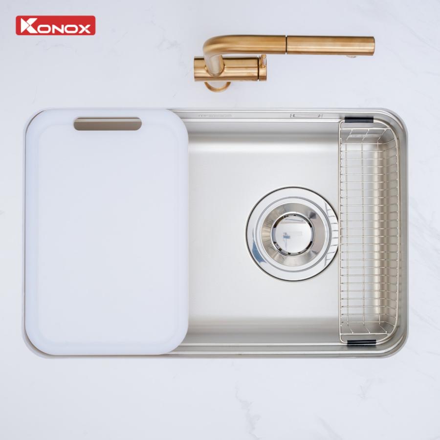 Chậu rửa bát Konox Tari Smart 7047PP (phiên bản cá nhân hóa) 