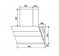 Máy hút mùi gắn tường Hafele HC-H902WC 538.81.742