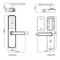 KHÓA ĐIỆN TỬ HAFELE DL6100 912.20.582