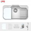 Chậu rửa bát chống xước phong cách Nhật Konox TARI 9051SR