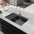 Chậu rửa bát đá Konox Granite Sink Terra 790S Black