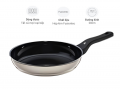 Chảo WMF FUSSIONTEC FRYING PAN 28CM COMPACT MACADAMIA 0517265290