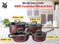 Bộ nồi WMF FUSIONTEC MINERAT 4PCS SET RED 0515035290