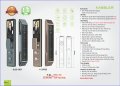 Khóa cửa gỗ Kassler KL-899 CNC Silver Blue