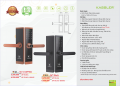 Khóa cửa gỗ Kassler KL-567 COPPER