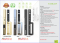 Khóa vân tay cửa nhôm Kassler KL599 CNC-01 CHAMPAGE GOLD