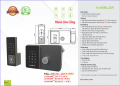 Khóa cửa cổng Kassler KL-579 CNC GOLD GREY