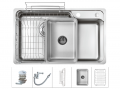 Chậu rửa bát Kluger Haru Series KH8048FS PLUS