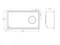 Chậu rửa bát Kluger Toya Series KY7545FS Basic