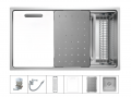 Chậu rửa bát Kluger K600 Series KG8644FS PLUS