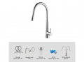Vòi rửa bát Kluger MOZA SERIES KFL0009C
