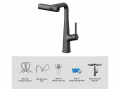 Vòi rửa bát Kluger RAIN SERIES KLF0018B