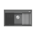 Chậu rửa bát đá Konox Granite Sink Terra 860S Grey