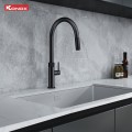 Vòi rửa bát dây rút Konox Lasi Gun Metal