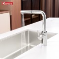 Vòi rửa bát dây rút Konox Vira Chrome