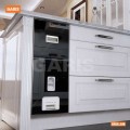 Thùng gạo mặt kính đen Garis GR06.30B