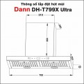 Máy hút mùi Dann DH-T799X ULTRA