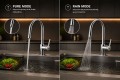 Vòi rửa bát dây rút Chef's EH-F3100 dây rút nóng lạnh
