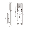 Khóa điện tử Hafele MP2503B 912.21.046