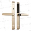 Khóa vân tay cửa nhôm Kassler KL599TD Gold PIN SẠC