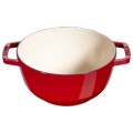 Nồi Staub – Bộ fondue màu đỏ cherry – 18 cm