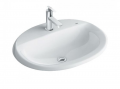 Chậu rửa âm bàn Inax L-2395V(EC/FC)