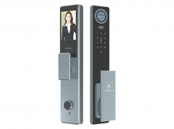 Khóa cửa gỗ Kassler KL-868 CNC BLUE GRAY