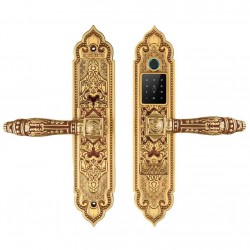 Khóa biệt thự Demax EL350 ROSE GOLD WIFI