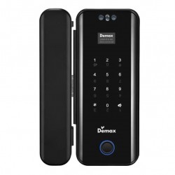 Khóa cửa kính Demax EL900G BL REMOTE ID WIFI