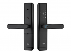 Khóa cửa gỗ Hexa L100 Đen