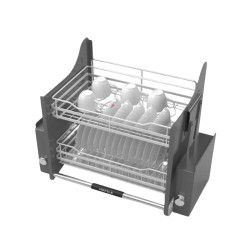 Giá bát nâng hạ Hafele Lento 600mm 504.76.009